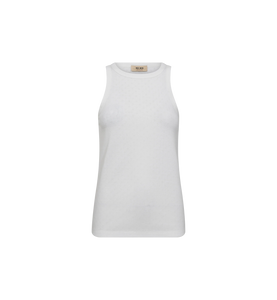 Lago Tank Top | White