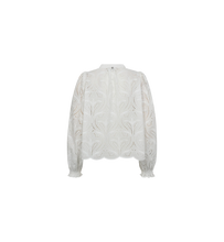 Load image into Gallery viewer, Tazzin Caza Blouse | White