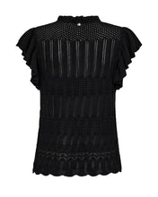 Load image into Gallery viewer, Ryett Knit Blouse | Black