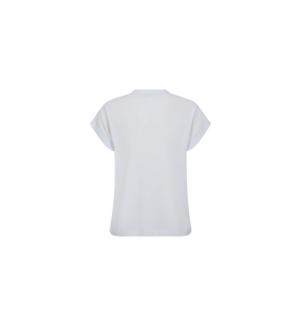 Mera SL O-Neck Tee | White