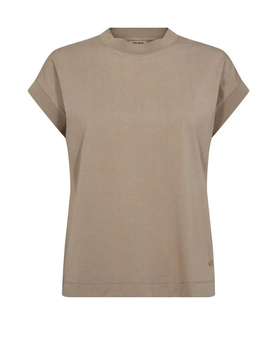 Mera SL O-Neck Tee | Savannah Tan
