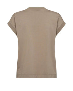 Mera SL O-Neck Tee | Savannah Tan
