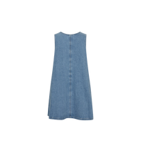 Load image into Gallery viewer, Aya Denim Dress | Light Blue