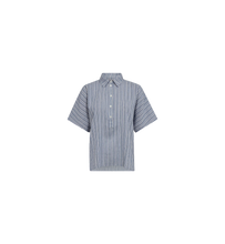 Load image into Gallery viewer, Lowana Friz Stripe Blouse | Regatta