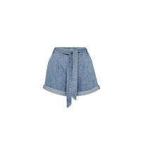 Load image into Gallery viewer, Meggi Denim Shorts | Light Blue