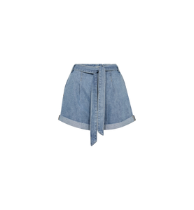 Meggi Denim Shorts | Light Blue
