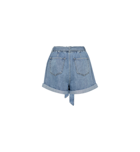 Meggi Denim Shorts | Light Blue