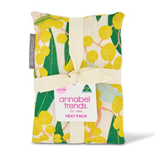 Load image into Gallery viewer, Linen Cotton Heat Pillow | Golden Wattle