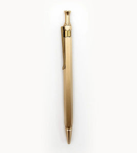 Solid Brass Hexagon Pen (Boxed)
