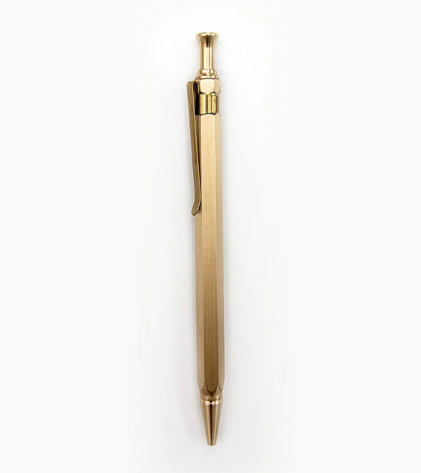 Solid Brass Hexagon Pen (Boxed)