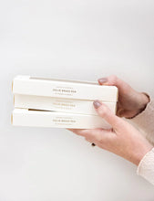 Load image into Gallery viewer, Solid Brass Hexagon Pen (Boxed)