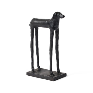 Helsi Dog Sculpture | Aged Bronze