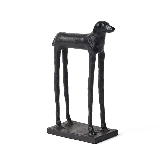 Helsi Dog Sculpture | Aged Bronze