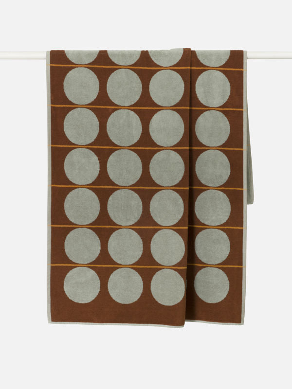 Abacus Beach Towel|Mist Paprika