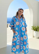 Load image into Gallery viewer, Shirt Dress | Blue