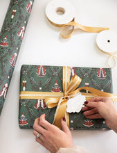 Load image into Gallery viewer, Gift Wrap Roll 3m - Mr &amp; Mrs Claus