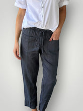 Load image into Gallery viewer, Darcy Pant | Charcoal Linen