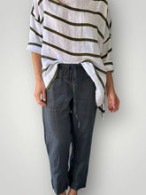 Load image into Gallery viewer, Darcy Pant | Charcoal Linen