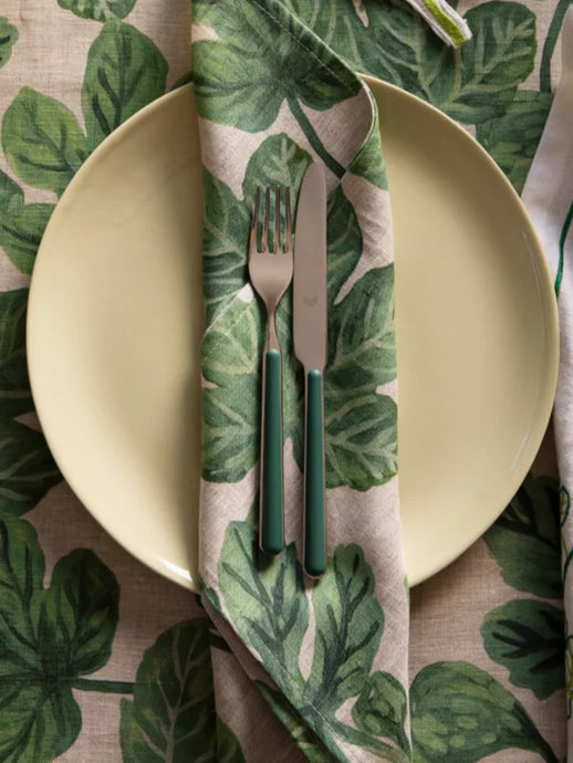 Fig Green Napkins (set of 4)