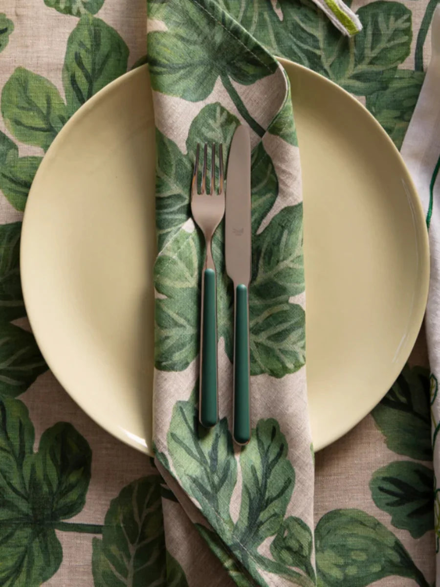 Fig Green Napkins (set of 4)