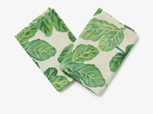 Load image into Gallery viewer, Fig Green Napkins (set of 4)