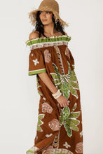 Load image into Gallery viewer, The Palm Eden Off Shoulder Dress