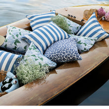 Load image into Gallery viewer, Outdoor Blue Hydrangea Cushion 50x50cm