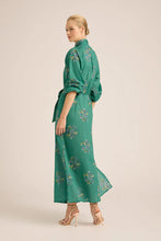 Load image into Gallery viewer, Stevie Fall Cupro Dress | Mint Wreath