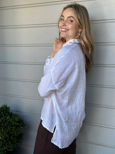 Rosie Shirt | White