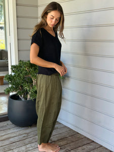 Frankie Pant | Army Linen