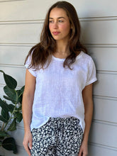 Load image into Gallery viewer, Ellie Round Neck Top | White