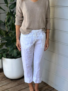Darcy Pant | White