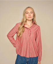 Load image into Gallery viewer, Garnet Biles Stripe Blouse