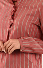 Load image into Gallery viewer, Garnet Biles Stripe Blouse