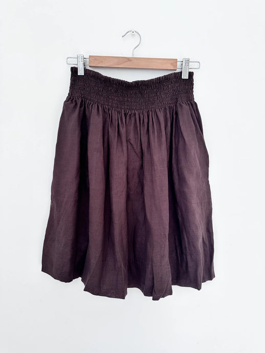 Zoe Skirt | Chocolate