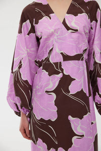 Ines Wrap Dress | Magnolia Bloom