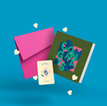 Load image into Gallery viewer, Congrats Dimensional Card | Green