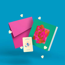 Load image into Gallery viewer, Congrats Dimensional Card | Hot Pink