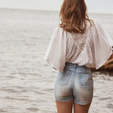 Load image into Gallery viewer, L&#39;Ange Blouse | Chalk