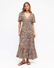 Load image into Gallery viewer, Maxi Dress | Brown Leopard