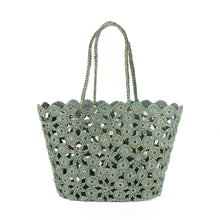 Load image into Gallery viewer, Jane | Crochet Basket | Celadon Gold