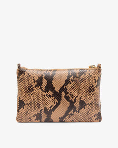 Molly Crossbody | Caramel Python