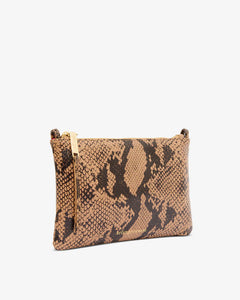 Molly Crossbody | Caramel Python