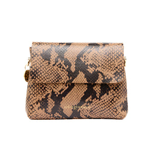 Amber Petite | Caramel Python