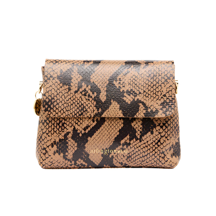 Amber Petite | Caramel Python