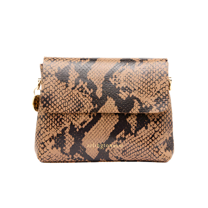 Amber Petite | Caramel Python