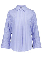 Load image into Gallery viewer, Mark Shirt | Blue Stripe