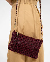 Load image into Gallery viewer, Molly Crossbody - Burgundy Weave
