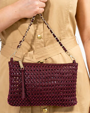 Load image into Gallery viewer, Molly Crossbody - Burgundy Weave