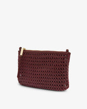 Load image into Gallery viewer, Molly Crossbody - Burgundy Weave
